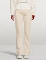 Rider High-waisted Straight-Leg Jeans