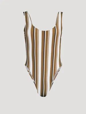 Reese Scoop Back One-Piece Swimsuit