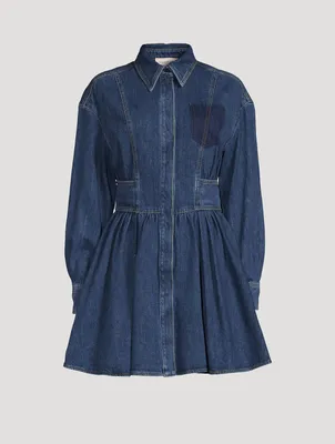 Denim Shirt Dress