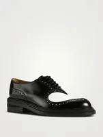 Heart Leather Brogues