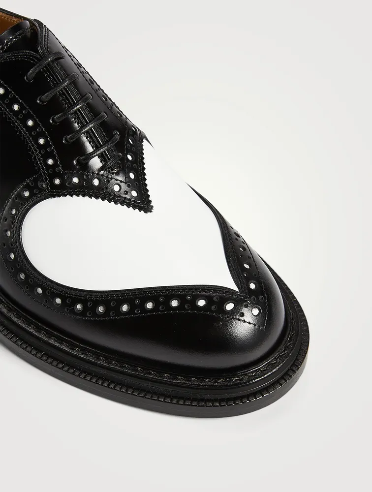 Heart Leather Brogues