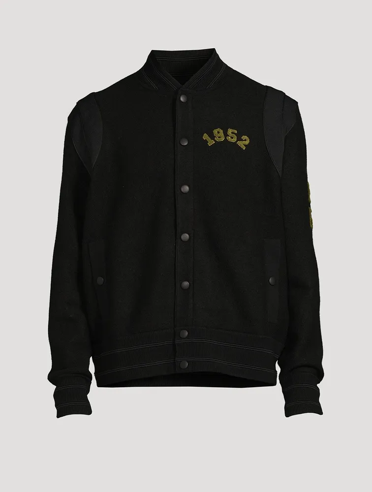 Wool College Varsity Jacket