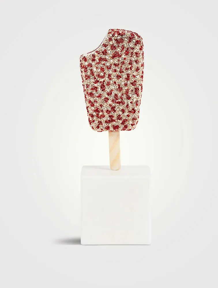 Small Strawberry Shortcake Pop With Crystals