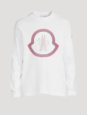 Cotton Long-Sleeve T-Shirt With Logo
