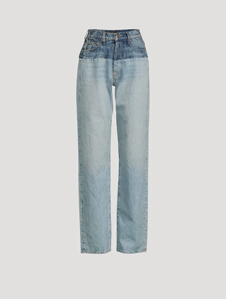 Hybrid Wide-Leg Jeans