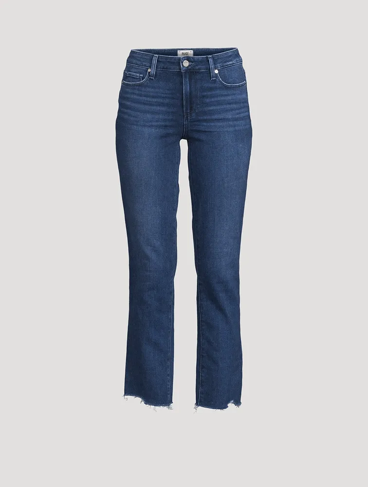 Amber Straight-Leg Crop Jeans
