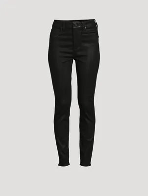 Cheeky Coated Skinny Jeans
