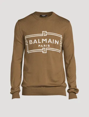 Wool Logo Sweater
