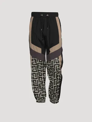 Monogram Nylon Track Pants