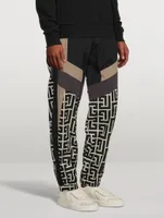 Monogram Nylon Track Pants