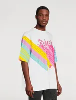 Balmain x Barbie Oversized Logo T-Shirt
