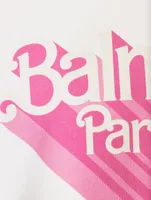 Balmain x Barbie Oversized Logo Hoodie