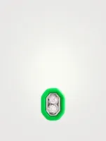 Roma 18K Gold Earring With Diamonds