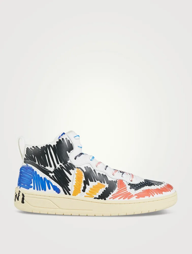 V- Veja X MARNI High-Top Sneakers