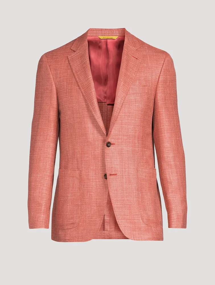 Wool, Silk And Linen Kei Jacket