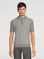 Cotton Short-Sleeve Polo Shirt