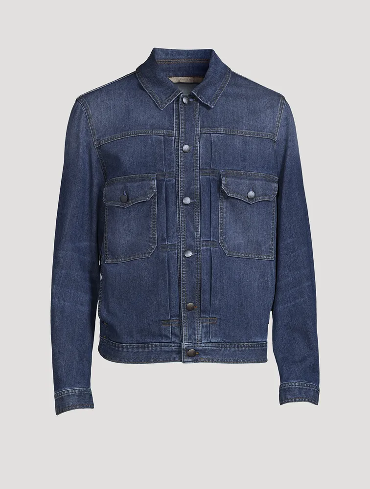 Cotton Stretch Denim Jacket