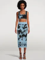 Reese Eco Midi Skirt Tie-Dye Print