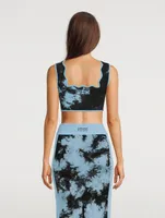 Aubrey Eco Bralette Tie-Dye Print