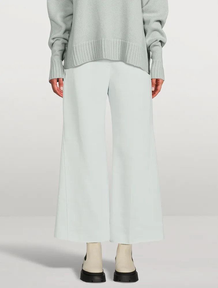 Wide-Leg Trousers