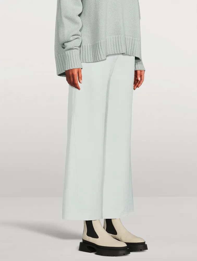 Wide-Leg Trousers