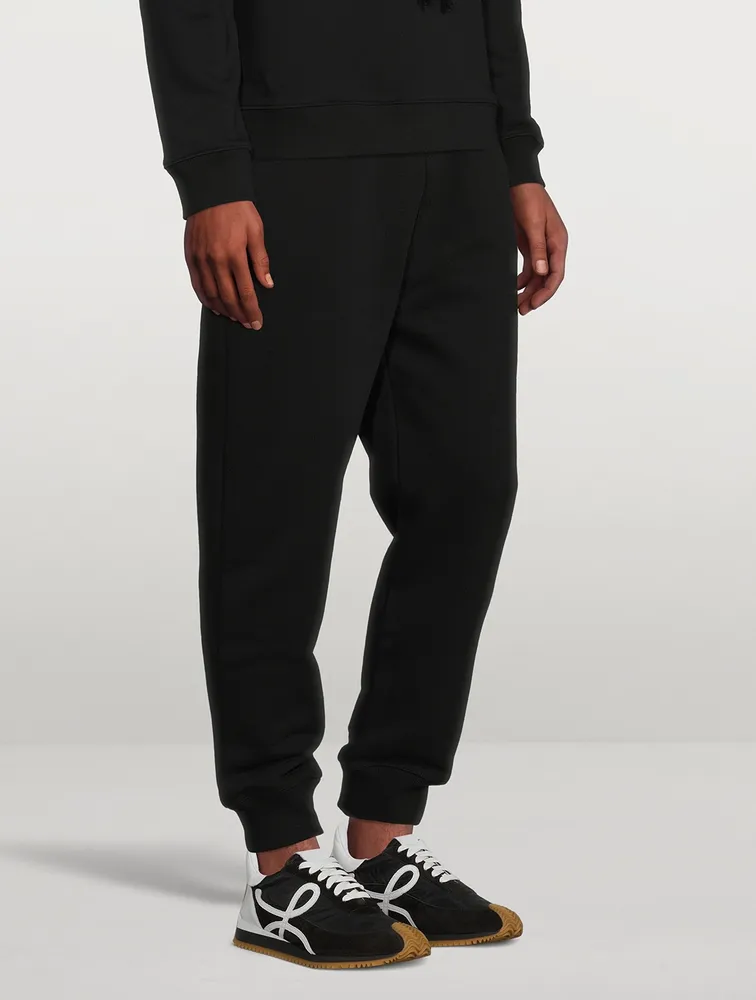 Nylon And Suede Flow Runner Sneakers