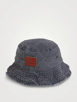 Washed Denim Bucket Hat