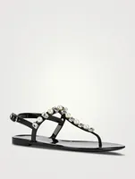 Goldie Embellished Jelly Sandals
