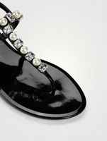 Goldie Embellished Jelly Sandals