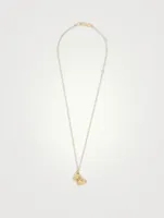 Sterling Silver Small Butterfly Charm Necklace