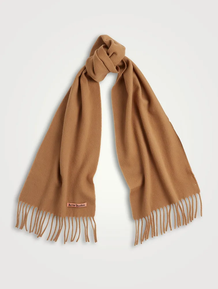 Wool Fringed Scarf