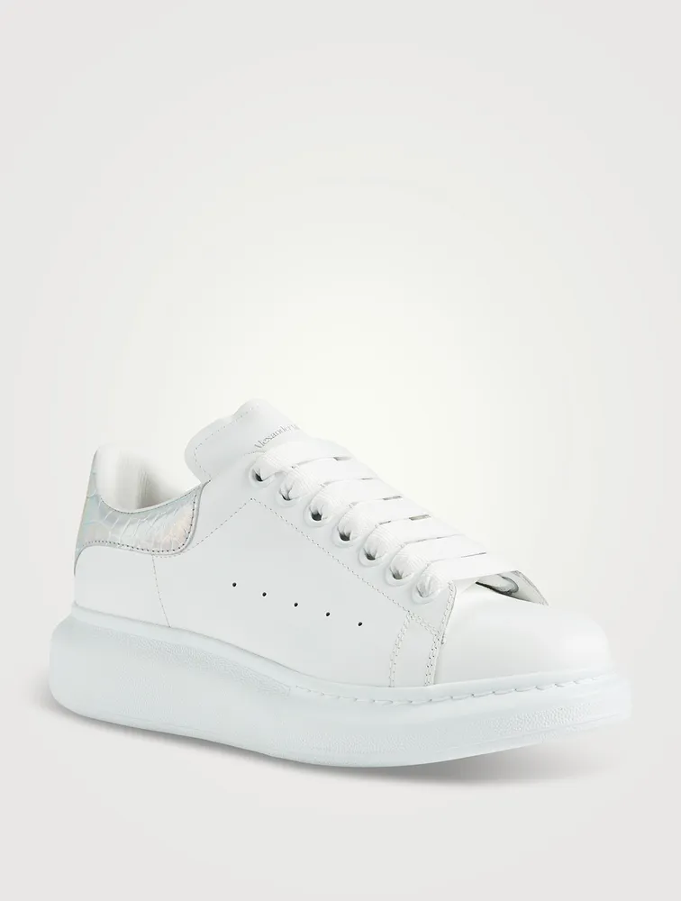 Oversized Leather Sneakers