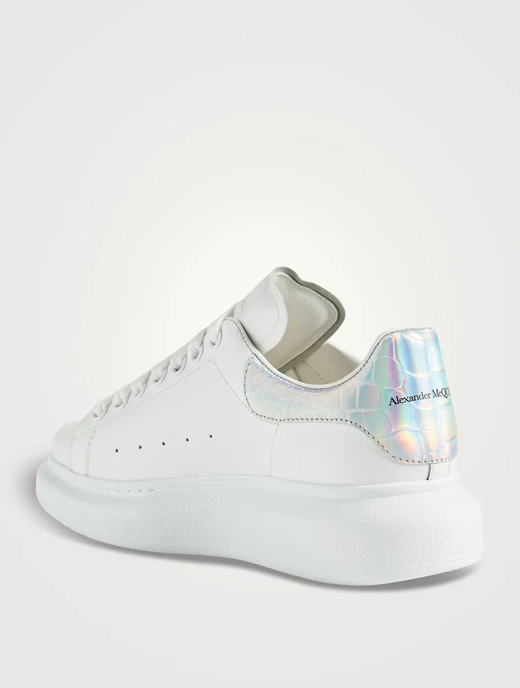 Oversized Leather Sneakers