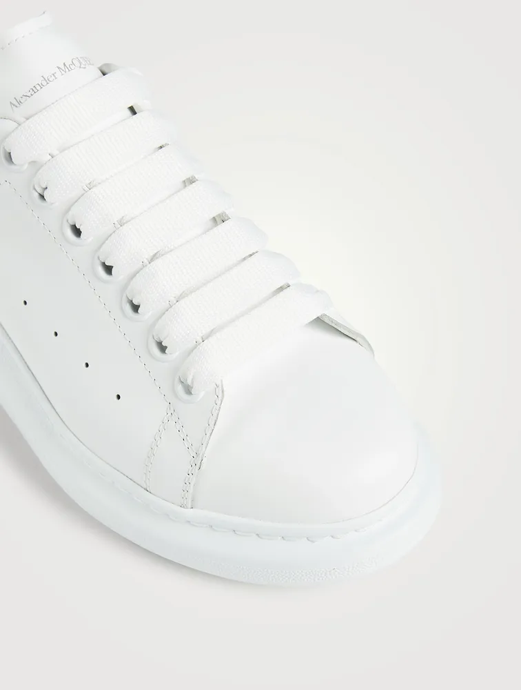 Oversized Leather Sneakers
