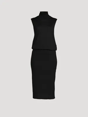 Sleeveless Knit Midi Dress