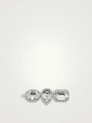 Hair Clip With Crystal
