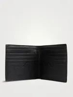 Studded Leather Billfold Wallet