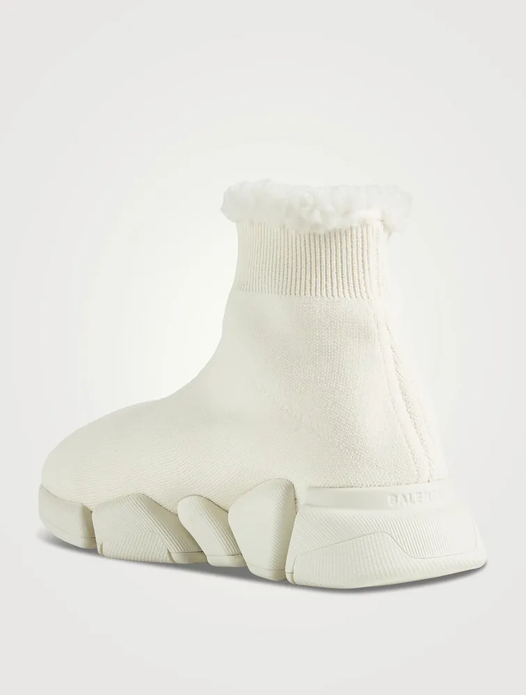 Speed 2.0 Faux Fur Sock Sneakers