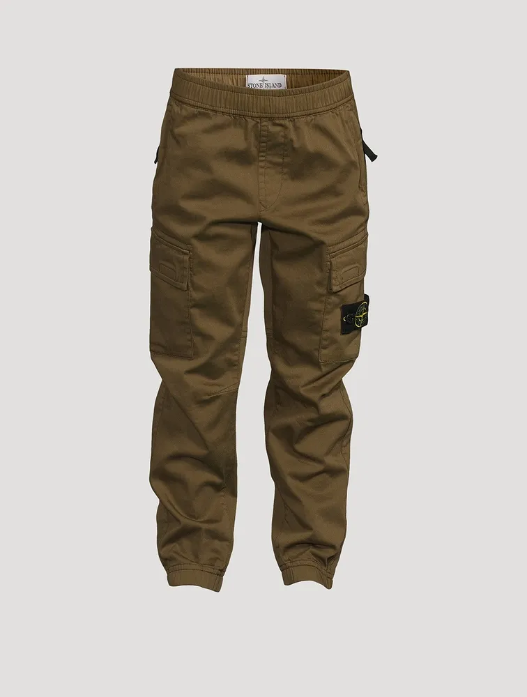 Cotton And Wool Cargo Pants