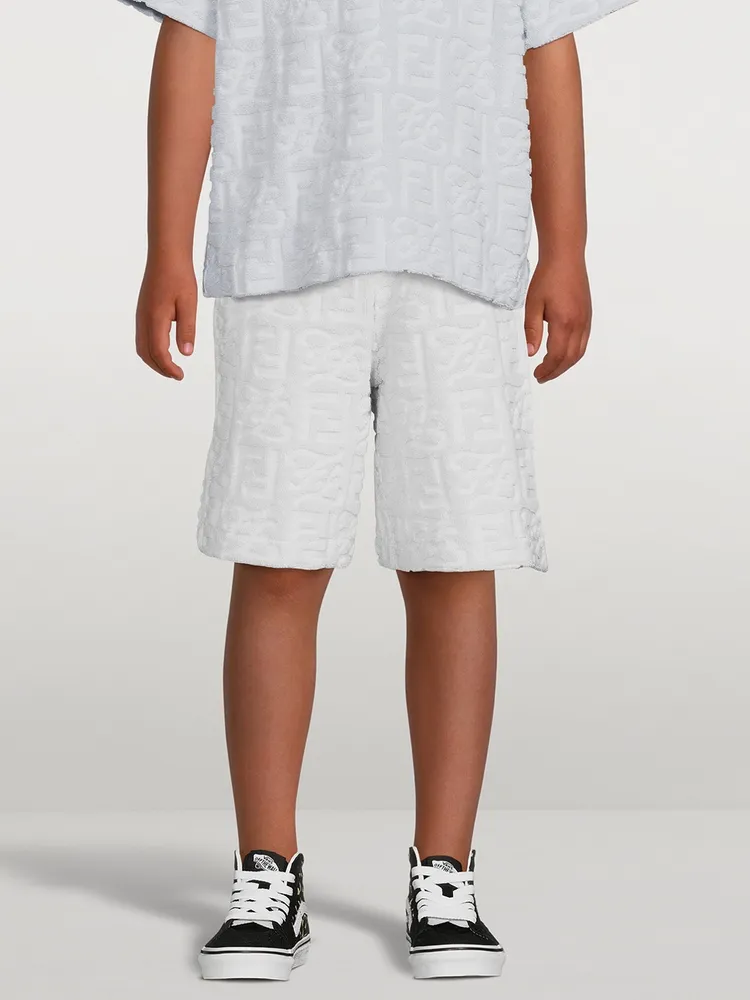 Kids Cotton Stretch Terry Shorts