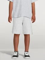 Kids Cotton Stretch Terry Shorts