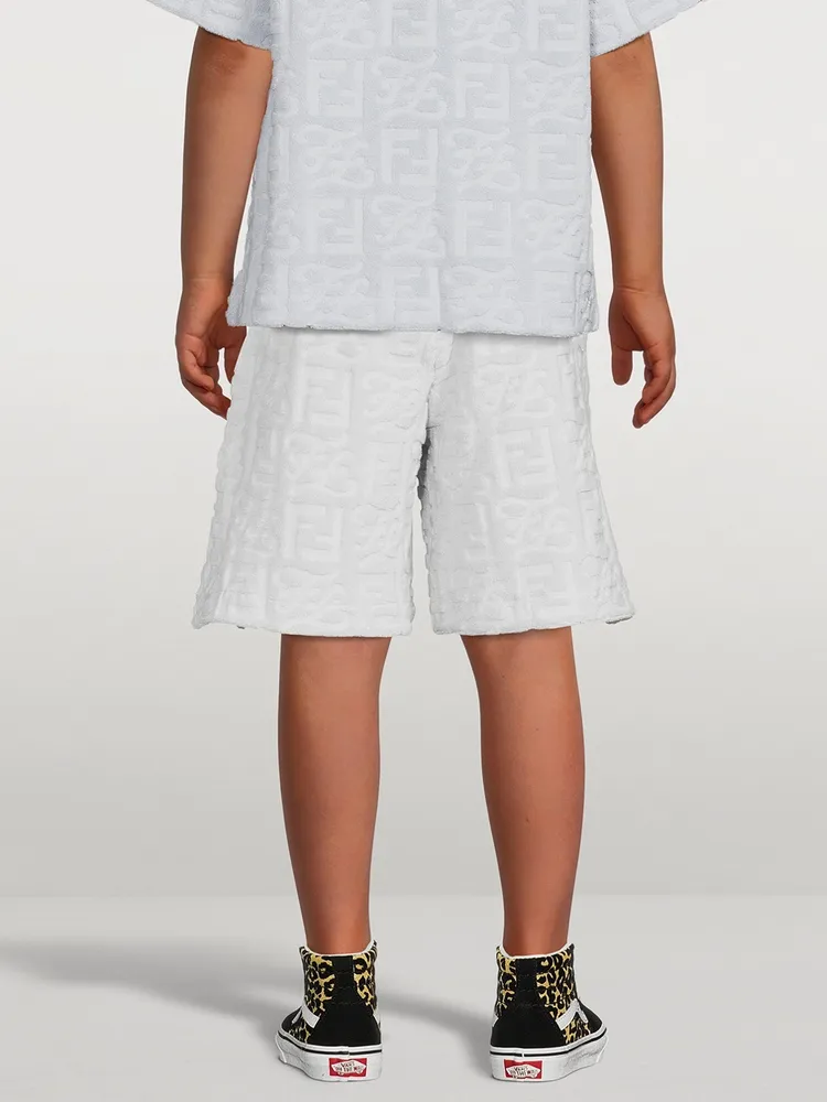 Kids Cotton Stretch Terry Shorts