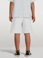 Kids Cotton Stretch Terry Shorts
