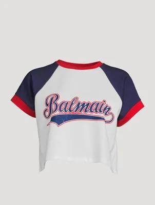 Cropped Ringer T-Shirt