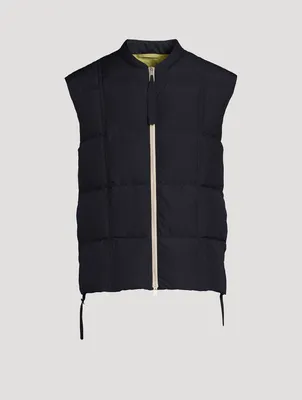 Quilted Down Vest