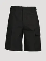 Cotton Cargo Shorts