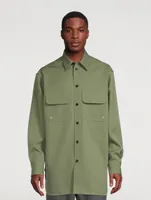 Wool Oversized Shirt