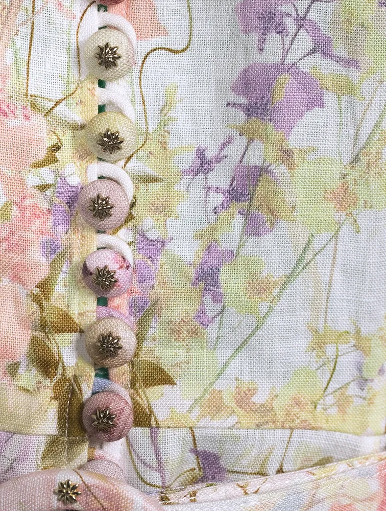 Rhythmic Mini Dress Floral Print