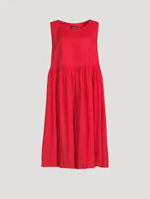 Sleeveless Linen Dress