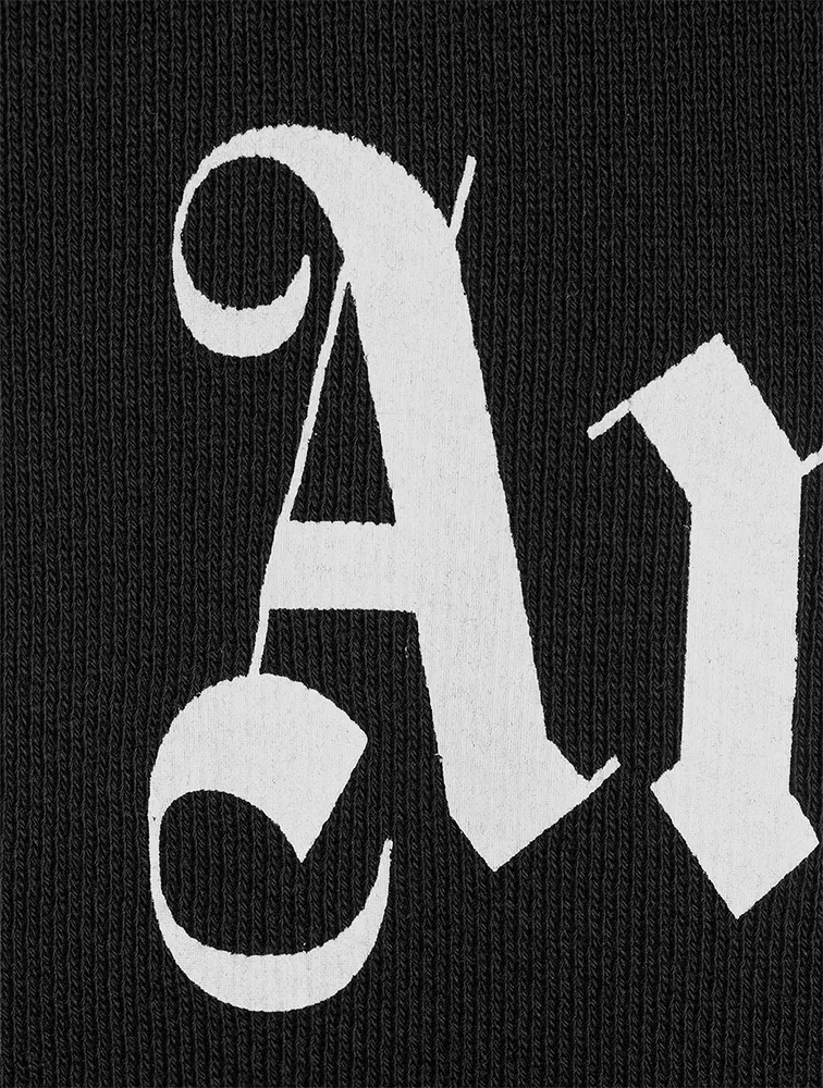 Curved Logo Hoodie